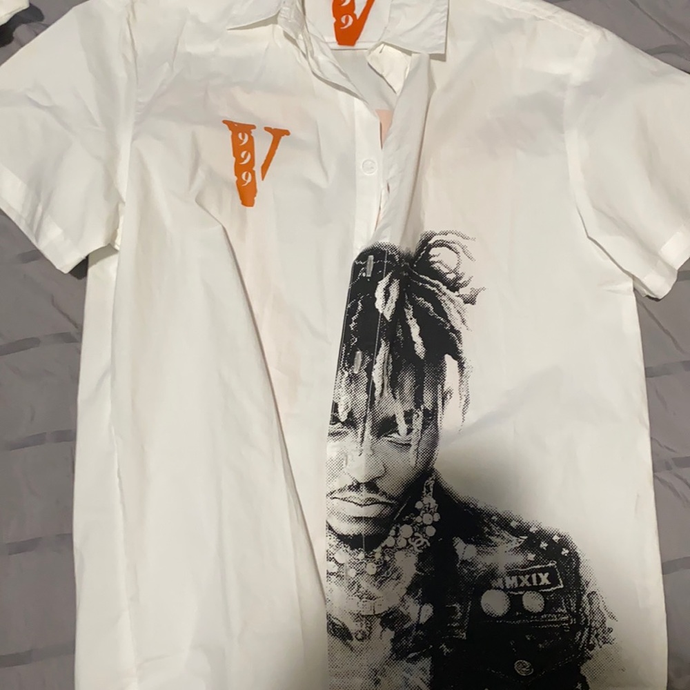 Vlone juice world button up